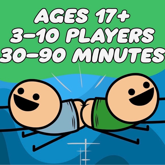 Joking Hazard Card Game by Cyanide & Happiness - White/Green/Blue Box - Picture 2 of 5